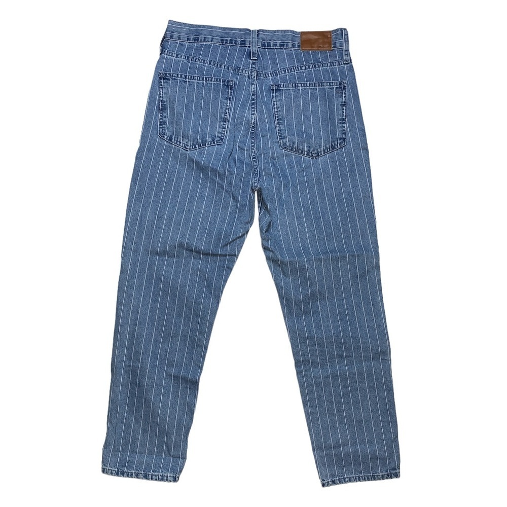 Madewell The Perfect Vintage Crop Pinstripe Edition Jeans - Picture 3 of 6